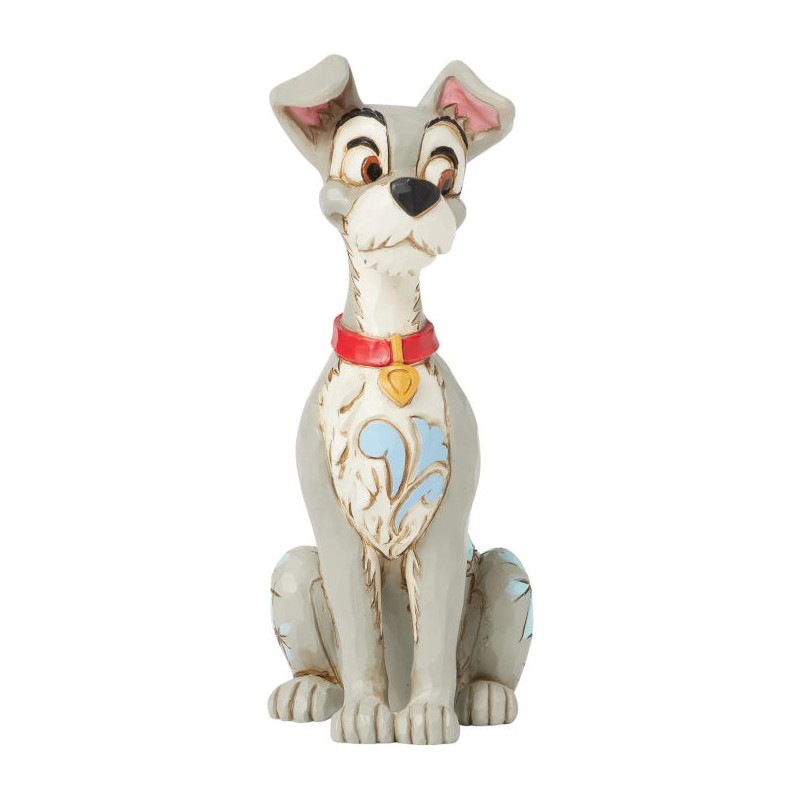 ENESCO LADY AND THE TRAMP MINI TRAMP STATUE FIGURE