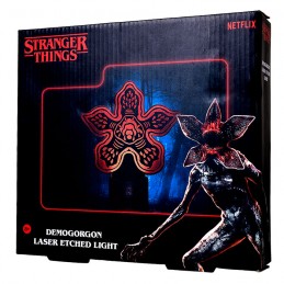 STRANGER THINGS DEMOGORGONE LED LASER ETCHED LAMPADA FIZZ CREATIONS