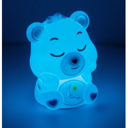 CARE BEARS BEDTIME BEAR SQUISHYGLO SILICONE LAMPADA PALADONE PRODUCTS