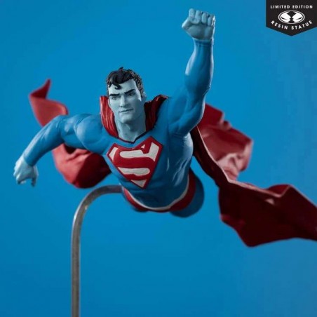 DC DIRECT SUPERMAN RED & BLUE BY LEE BERMEJO RESIN STATUE FIGURE
