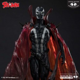 MC FARLANE SPAWN BLACK WHITE & RED BY PUPETEER LEE RESIN STATUE FIGURE