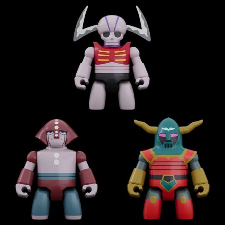 MAZINGER Z MECHANICAL BEASTS BRICKOID SET 3X ACTION FIGURE