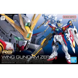 BANDAI RG REAL GRADE WING GUNDAM ZERO 1/144 MODEL KIT ACTION FIGURE
