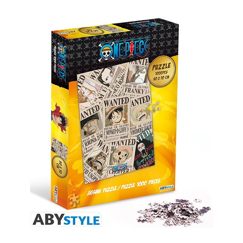 ONE PIECE PUZZLE WANTED 1000 PEZZI ABYSTYLE