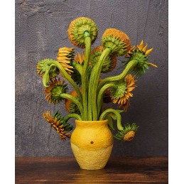 FREEING SUNFLOWERS BY VINCENT VAN GOGH TABLE MUSEUM FIGMA SERIES ACTION FIGURE