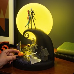 THE NIGHTMARE BEFORE CHRISTMAS DIORAMA LIGHT LAMPADA PALADONE PRODUCTS