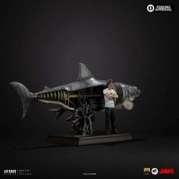 JAWS LO SQUALO STEVEN SPIELBERG 50TH ANNIVERSARY ART SCALE 1/10 STATUA FIGURE IRON STUDIOS