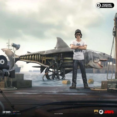 JAWS STEVEN SPIELBERG 50TH ANNIVERSARY VERSION ART SCALE 1/10 STATUE FIGURE