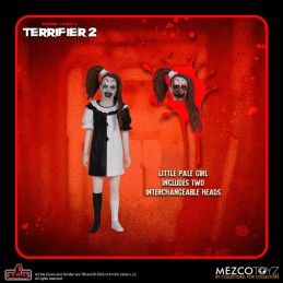 TERRIFIER 2 5 POINTS SET 2X ACTION FIGURE MEZCO TOYS