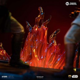 STAR WARS ANAKIN VS OBI-WAN ART SCALE DELUXE 1/10 STATUA FIGURE IRON STUDIOS