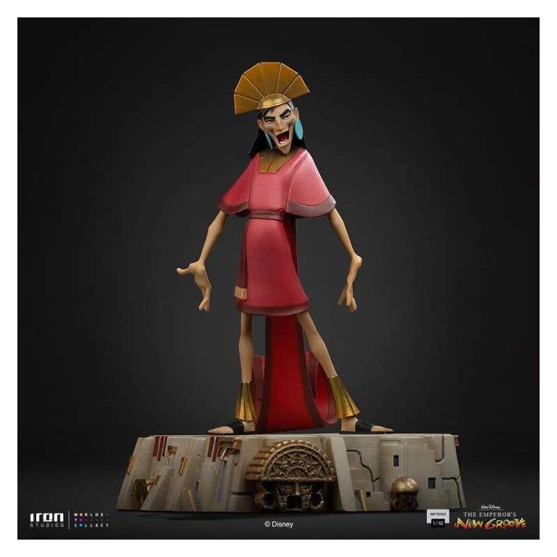 IRON STUDIOS THE EMPEROR'S NEW GROOVE KUZKO ART SCALE 1/10 STATUE FIGURE