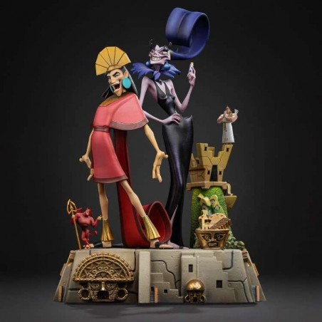 LE FOLLIE DELL'IMPERATORE KUZKO AND YZMA ART SCALE DELUXE 1/10 STATUA FIGURE