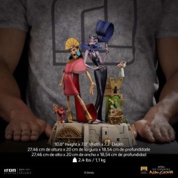 IRON STUDIOS THE EMPEROR'S NEW GROOVE KUZKO AND YZMA ART SCALE DLX 1/10 STATUE FIGURE