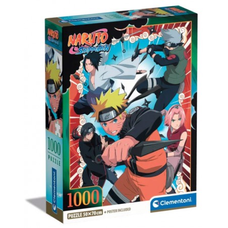 NARUTO SHIPPUDEN PUZZLE 1000 PEZZI