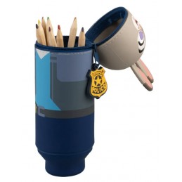 DISNEY ZOOTROPOLIS 2 JUDY HOPPS ASTUCCIO PORTAPENNE SILICONE GRUPO ERIK