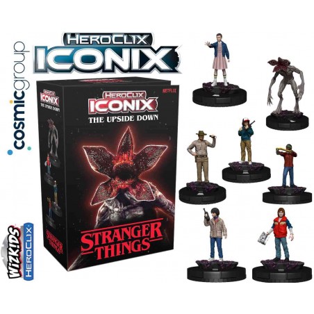 STRANGER THINGS HEROCLIX ICONIX THE UPSIDE DOWN SERIES