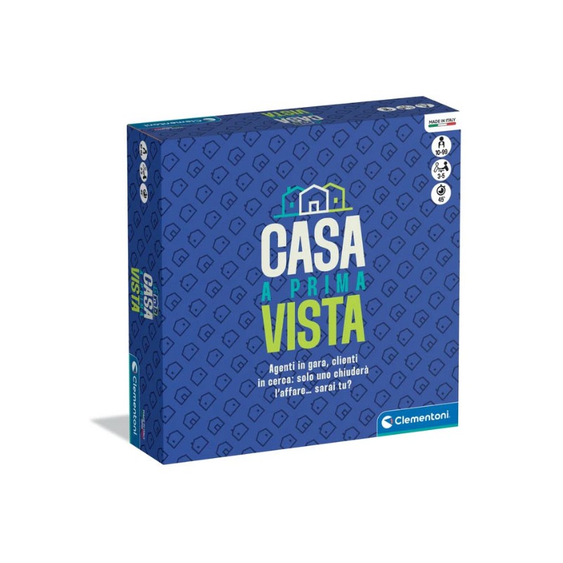CLEMENTONI CASA A PRIMA VISTA ITALIAN BOARDGAME