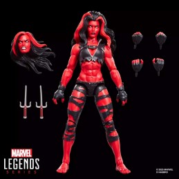 MARVEL LEGENDS RED SHE-HULK ACTION FIGURE HASBRO