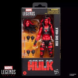 MARVEL LEGENDS RED SHE-HULK ACTION FIGURE HASBRO