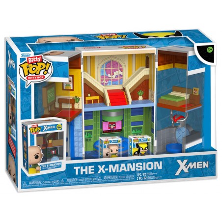FUNKO BITTY POP! X-MEN THE X-MANSION WITH 2 MINI FIGURES