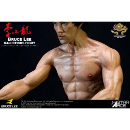 STAR ACE BRUCE LEE KALI STICKS FIGHT NORMAL BASEMENT VERSION RESIN STATUE FIGURE