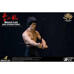 STAR ACE BRUCE LEE KALI STICKS FIGHT DELUXE BASEMENT VERSION RESIN STATUE FIGURE