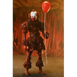 IT WELCOME TO DERRY BLOOD PENNYWISE ULTIMATE ACTION FIGURE NECA