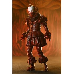 IT WELCOME TO DERRY BLOOD PENNYWISE ULTIMATE ACTION FIGURE NECA