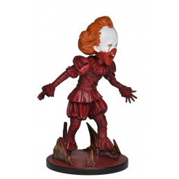 NECA IT WELCOME TO DERRY BLOOD PENNYWISE BOBBLE HEAD KNOCKER RESIN FIGURE