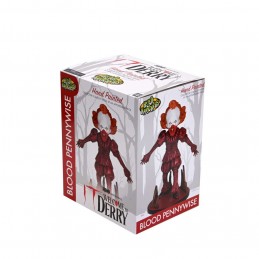 NECA IT WELCOME TO DERRY BLOOD PENNYWISE BOBBLE HEAD KNOCKER RESIN FIGURE