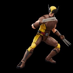 HASBRO MARVEL LEGENDS DEADPOOL & WOLVERINE BROWN SUIT WOLVERINE PVC ACTION FIGURE