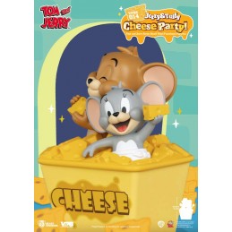 BEAST KINGDOM TOM & JERRY JERRY & TUFFY CHEESE PARTY BANK