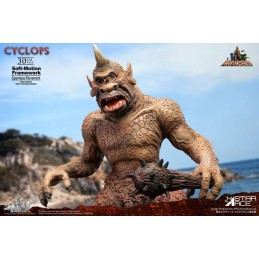 STAR ACE RAY HARRYHAUSEN SOFT-MOTION SERIES CYCLOPS STATUA DIORAMA