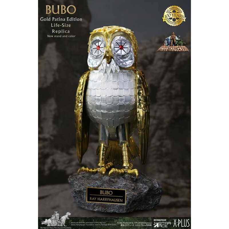 STAR ACE CLASH OF THE TITANS RAY HARRYHAUSEN BUBO GOLD PATINA EDITION DELUXE VERSION STATUE FIGURE