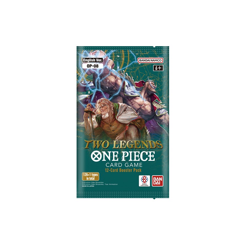 BANDAI ONE PIECE OP-08 TWO LEGENDS PACK ENGLISH VERSION