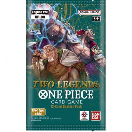 ONE PIECE OP-08 TWO LEGENDS BUSTA IN INGLESE