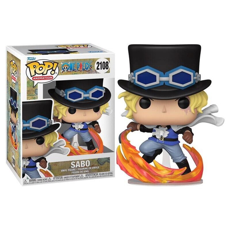 FUNKO POP! ONE PIECE SABO 2108 BOBBLE HEAD FIGURE FUNKO
