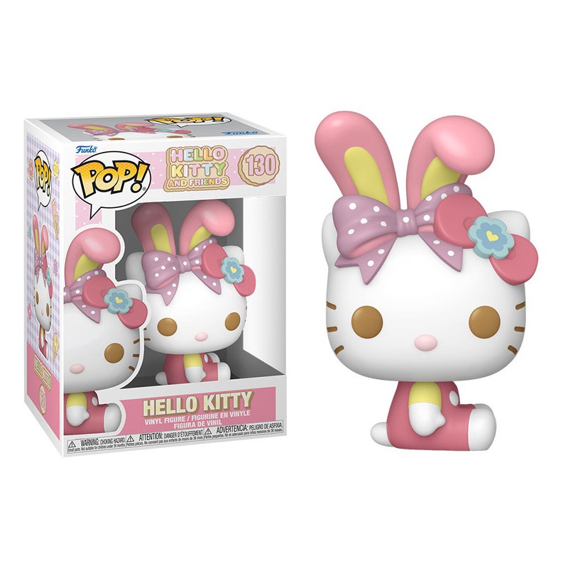 FUNKO POP! HELLO KITTY AND FRIENDS 130 HELLO KITTY BOBBLE HEAD KNOCKER FIGURE FUNKO