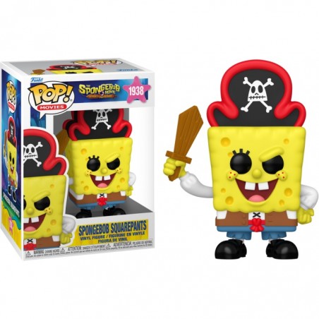 FUNKO POP! SPONGEBOB SQUAREPANTS 1938 PIRATE SPONGEBOB BOBBLE HEAD FIGURE