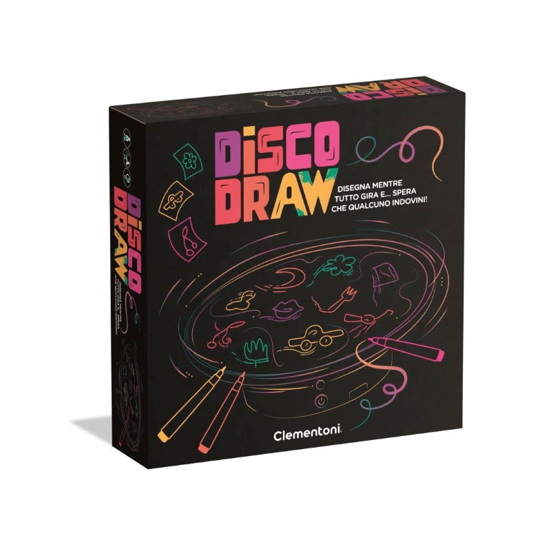 DISCO DRAW - GIOCO DA TAVOLO ITALIANO CLEMENTONI