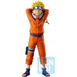 NARUTO SHIPPUDEN UZUMAKI NARUTO THE LAND OF WAVES ICHIBANSHO STATUA FIGURE BANDAI