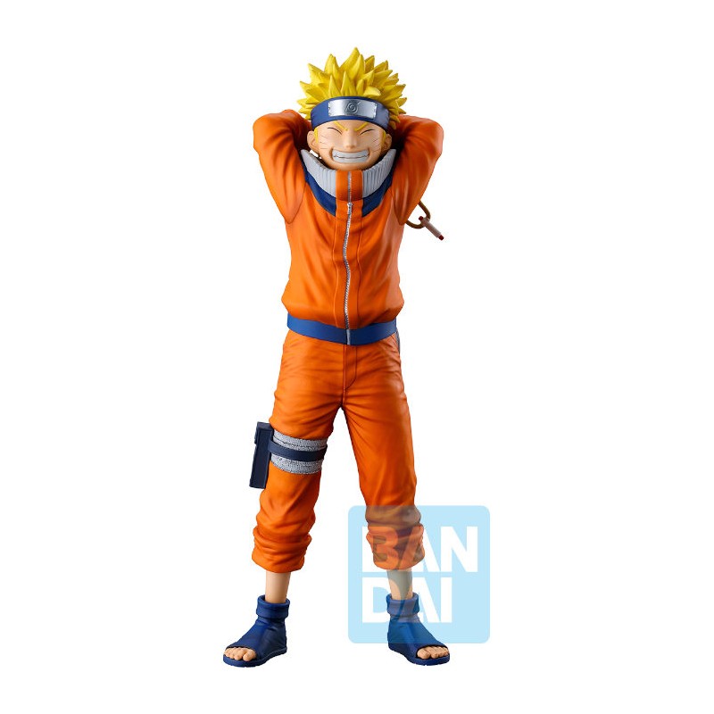 NARUTO SHIPPUDEN UZUMAKI NARUTO THE LAND OF WAVES ICHIBANSHO STATUA FIGURE BANDAI