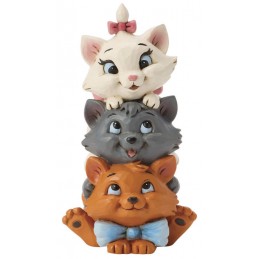ENESCO ARISTOCATS STACKED MINI STATUE FIGURE