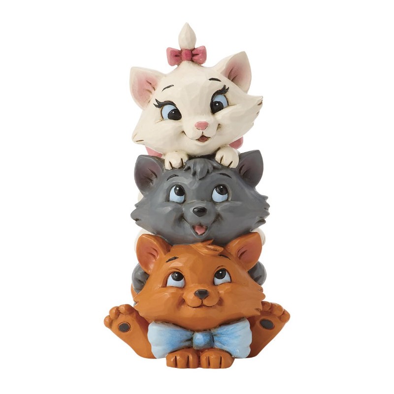 ENESCO ARISTOCATS STACKED MINI STATUE FIGURE
