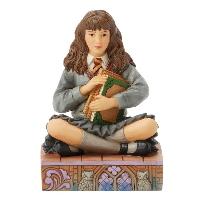 ENESCO HARRY POTTER HERMIONE GRANGER WITH BOOKS STATUE FIGURE