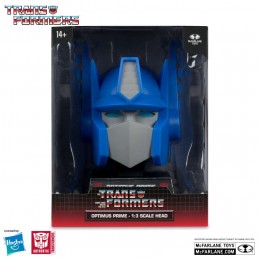 TRANSFORMERS OPTIMUS PRIME 1:3 SCALE HEAD REPLICA FIGURE MC FARLANE