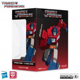TRANSFORMERS OPTIMUS PRIME 1:3 SCALE HEAD REPLICA FIGURE MC FARLANE