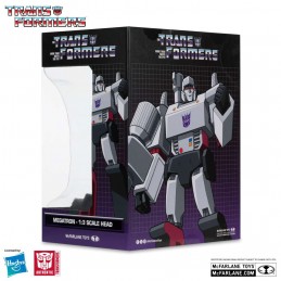 MC FARLANE TRANSFORMERS MEGATRON 1:3 SCALE HEAD REPLICA IN PVC