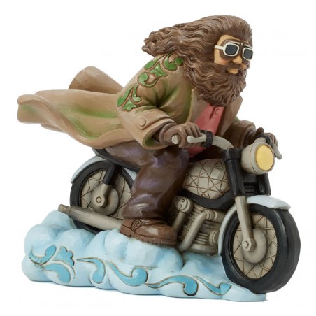 HARRY POTTER RUBEUS HAGRID ON BIKE STATUA FIGURE