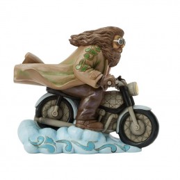 ENESCO HARRY POTTER RUBEUS HAGRID ON BIKE STATUE FIGURE